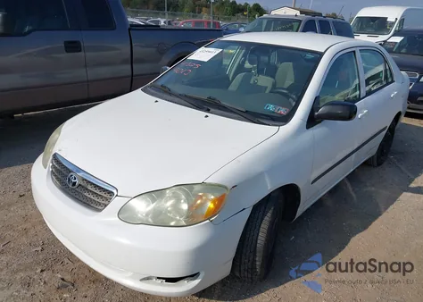 2007 Toyota Corolla Ce from USA, damaged, VIN JTDBR32E570126793